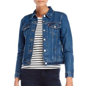 Levi’s denim star studded jacket - small